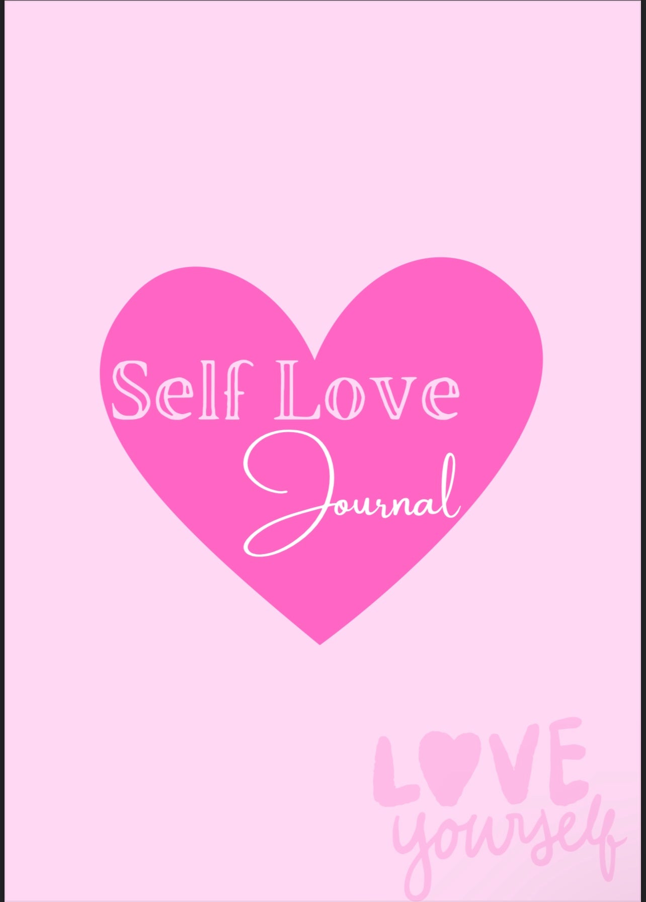 Self love journal